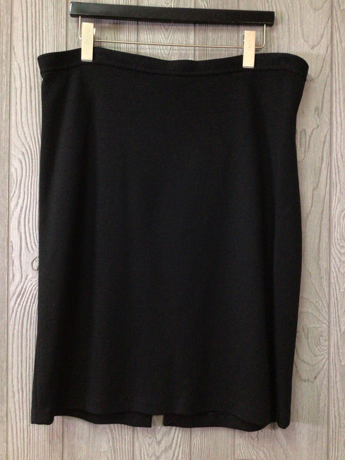 St. John Wool BL Knit Skirt Size 18