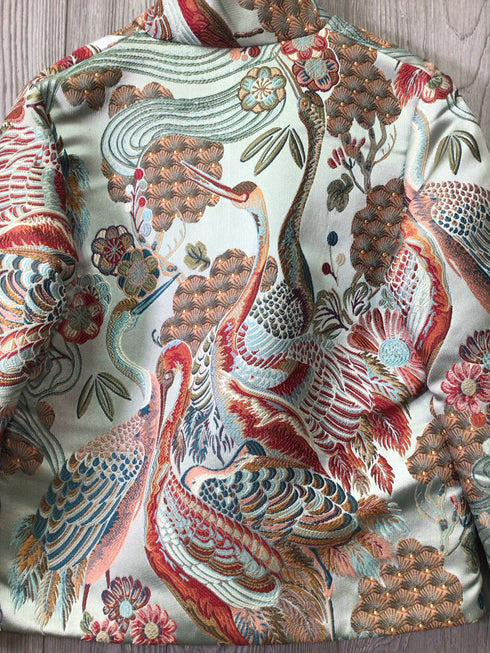 Reversible Jacquard Jacket Size Medium