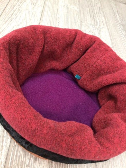 Chenille + velvet Hat