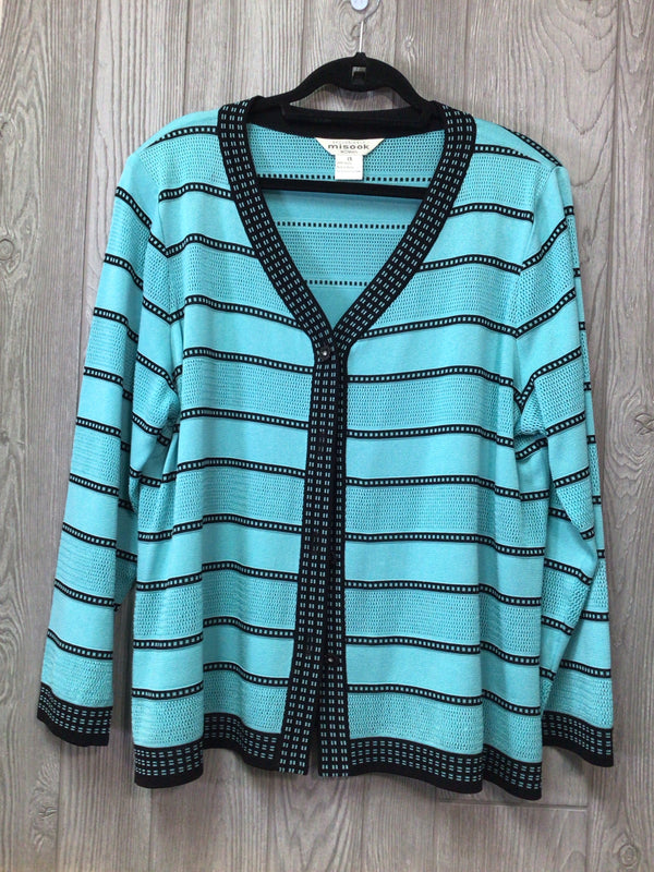 Misook Knit Cardigan Size 1X
