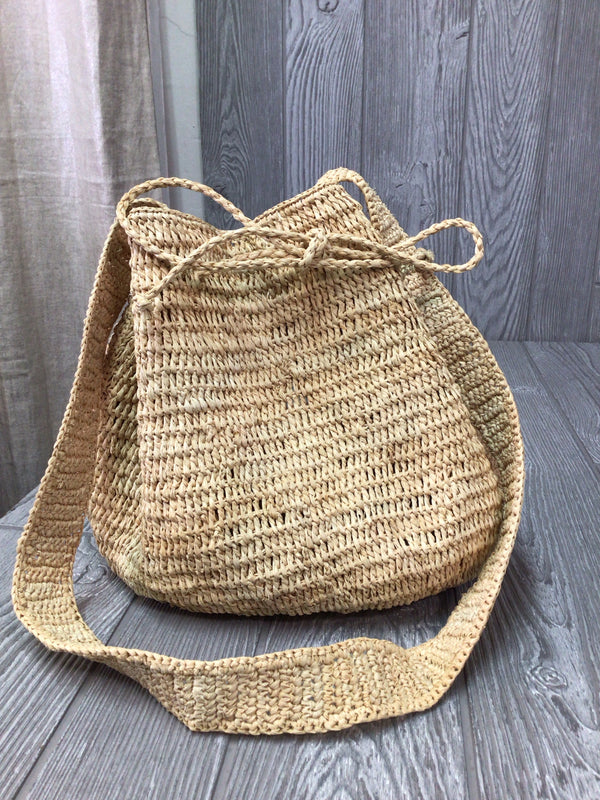 Maison N.H Paris Raffia Bucket