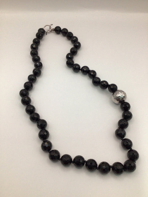 Black Ball Necklace