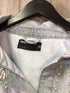 Asos Luxe Jacket Denim Pearl Size 14