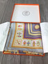 Hermes Donner la Main 2002 Silk Twill Scarf Vintage Lavender