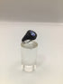 Tanzanite + black spinnel Sterling Ring sz 7.5