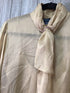 Ralph Lauren Blue Label Mulburry Silk Blouse Size 4 Set