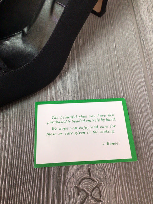 J. Renee Beaded Pumps Size 9.5N