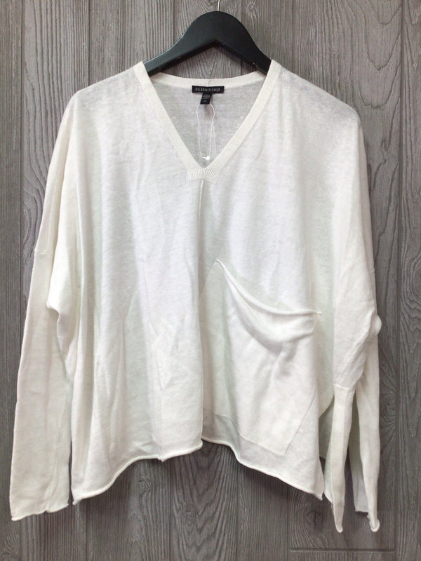 Eileen Fisher Linen Sweater Size Small