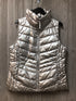 Talbots Puffer Vest faux-fur Size Large