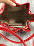Brahmin Melinda Carnation Melbourne Bucket New Pre-owned