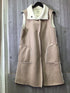 dylan Vest Faux-Shearling Size Medium