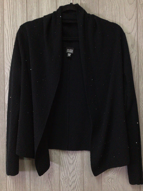 Eileen Fisher Cardigan Beaded Size Medium