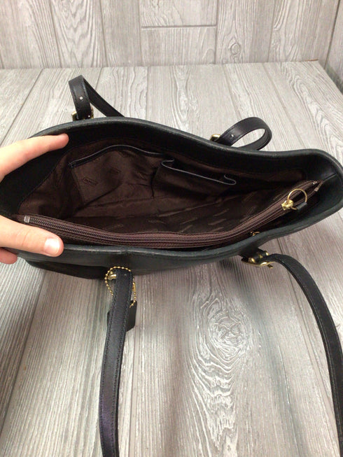 Coach Legacy Saddle Leather Vintage Shopper Tote