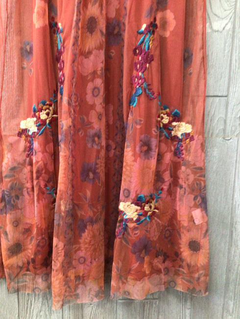 Johnny Was BIYA Dress MeshSize X-Large New