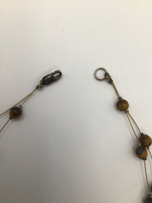Tiger's Eye Floating Necklace