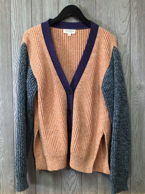 Nation NY Cardigan Organic Cotton Size Small
