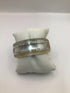 Alexis Bittar Lucite Crystal wide Bracelet, Bangle