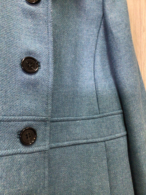 Talbots Coat Size 8 Woven wool