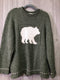 Cotton Country Sweater Size X-Large