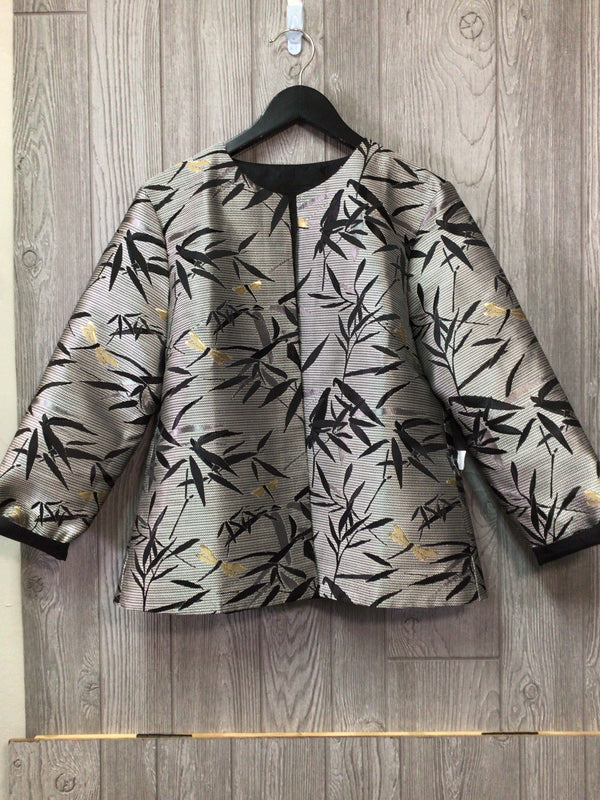 Silver Reversible Blazer Size Medium