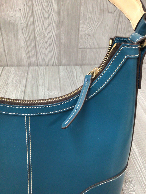 Dooney & Bourke Blue Shoulder Leather Purse
