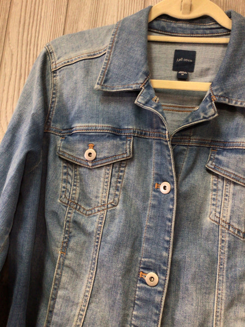 J Jill Denim Jacket Size Medium