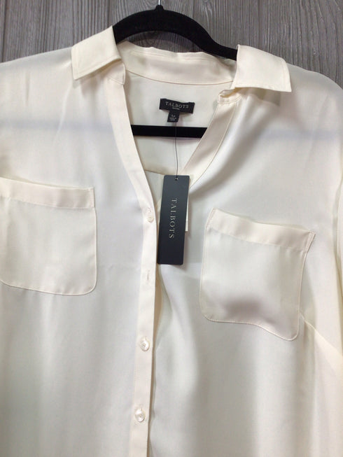 Talbots Blouse Size Large-Petite New