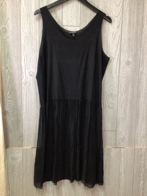 Eileen Fisher Sheer Silk Dress Size Medium/Petite