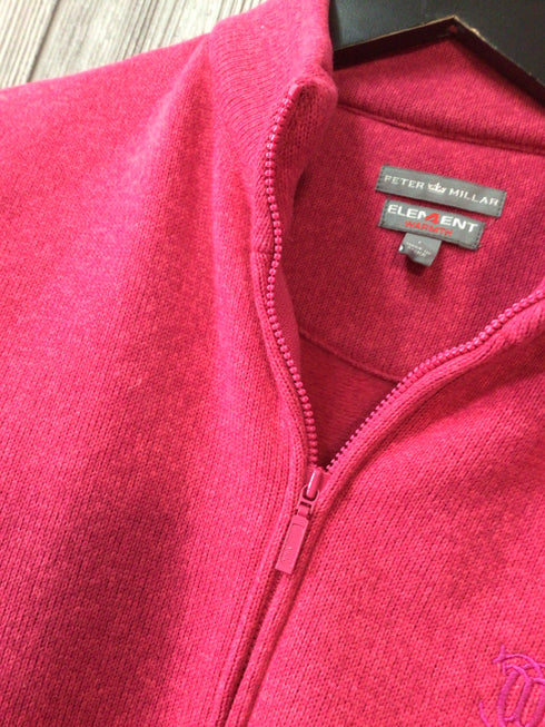 Peter Millar Sweater Fleece Jacket Size Large