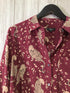 Rails Blouse Silk Buttondown Size Small