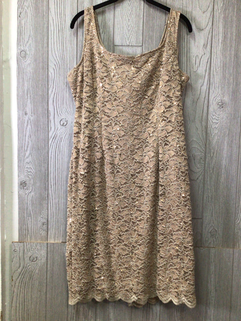 Alex Evenings Dress Set Size 16