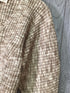 Mara Hoffman V-neck Puff Sleeve Cotton Sweater Size X-Small