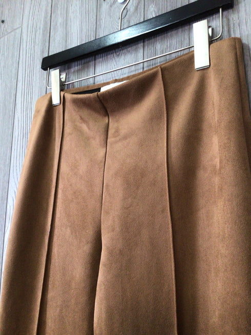 FifteenTwenty Faux-suede boot-cut Pants Size Large