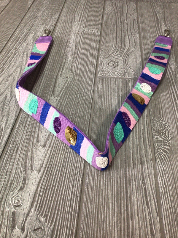 America & Beyond Beaded Bag Strap