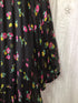 Johnny Was Dress Silk Tiered Maxi Size X-Large