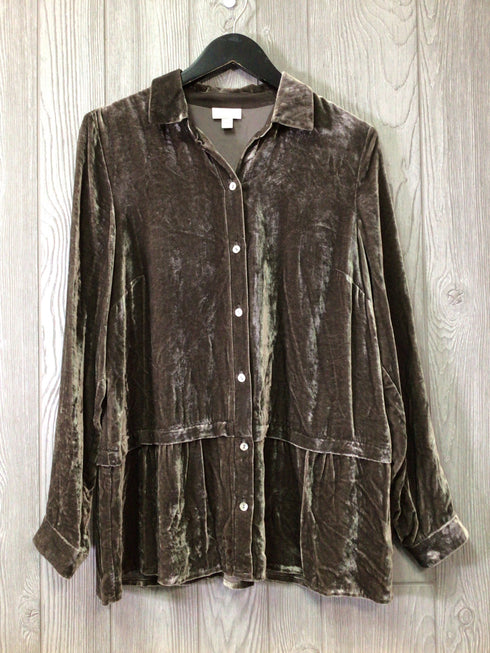J Jill Velvet Top Size Small