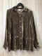 J Jill Velvet Top Size Small