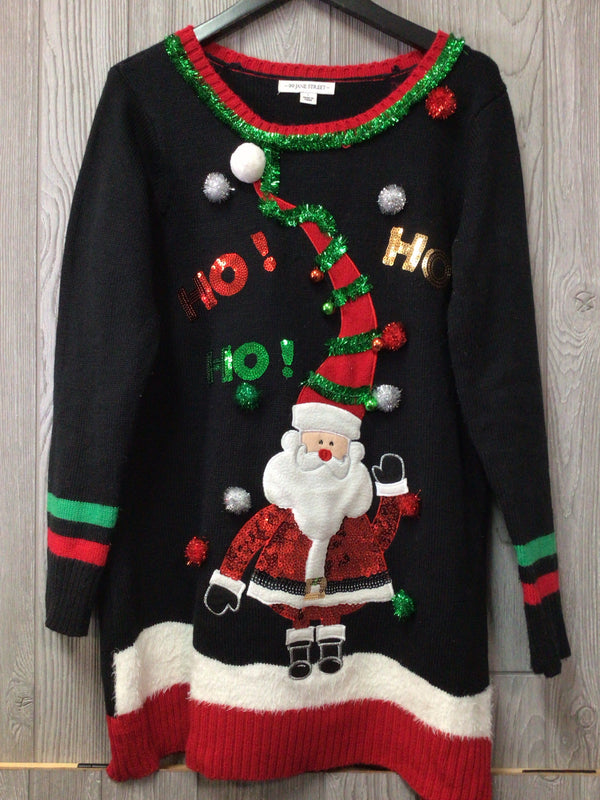 Xmas Santa Sweater Size Large