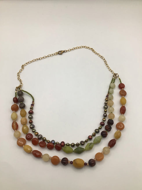 Carnelian and other stone Necklace