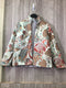 Reversible Jacquard Jacket Size Medium