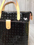 Arcadia Patent Crossbody Leather Purse