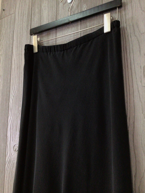 Eileen Fisher Skirt Silk crepe bias-cut midi Size Petite New