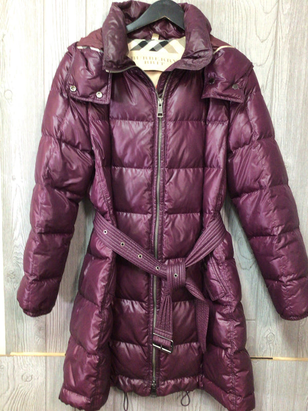 Burberry Brit Puffer Coat Down Size 10