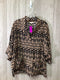 Gold Hawk Silk Tunic Size X-Small
