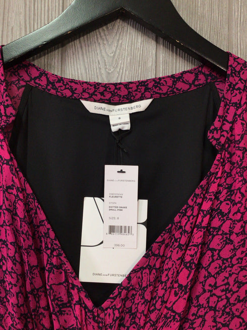 Diane von Furstenberg Dress Silk kaftan Size 8 New