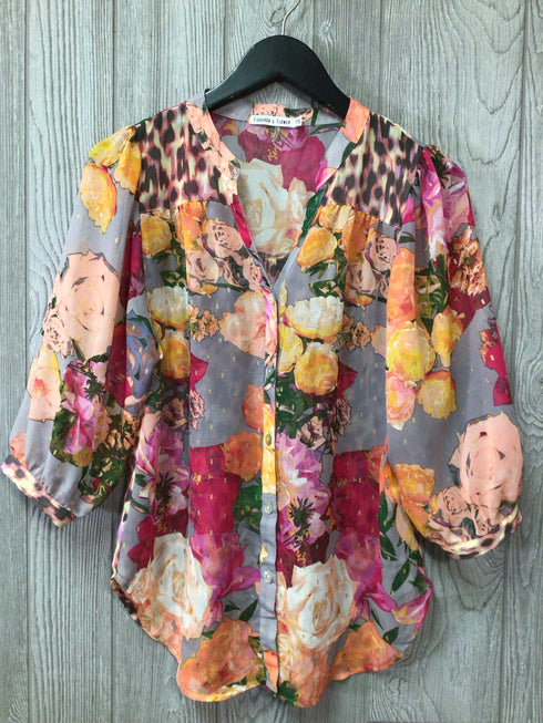 Figueroa & Flower Top Size Small-Petite