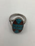 Turquoise mosaic Ring