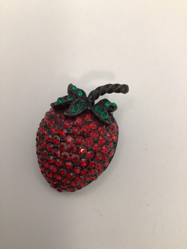 Weiss Strawberry Vintage Brooch