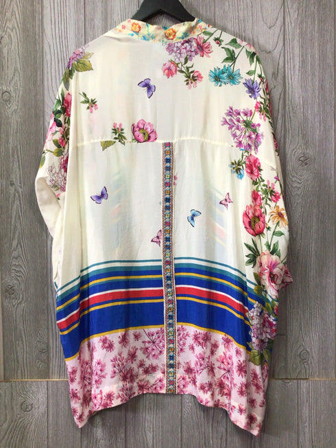 Johnny Was Kimono Silk Size Large