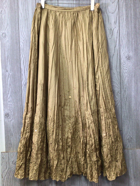 Chico's Sequined Maxi Skirt Size Medium